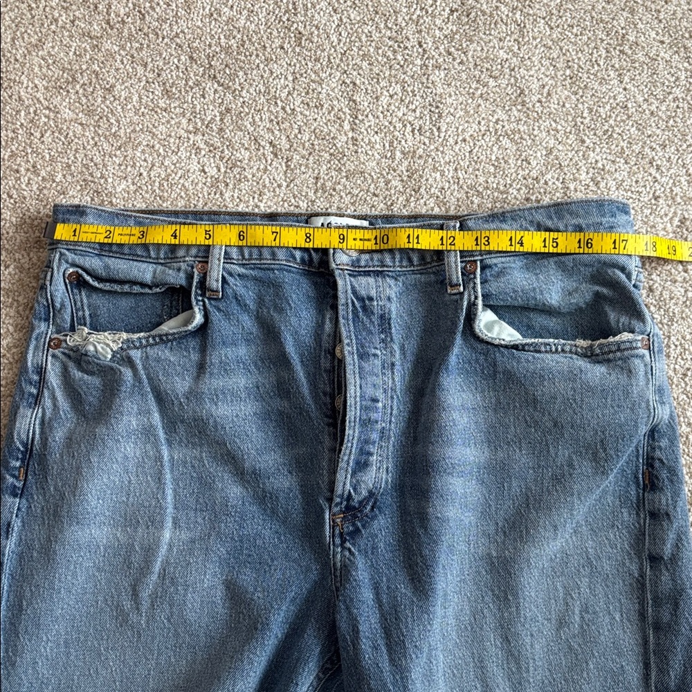 Agolde Riley Crop Jeans - Picture 4 of 6